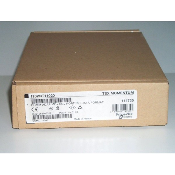 Modicon Schneider TSX Momentum 170-PNT-110-20 MB+ 170PNT11020 New
