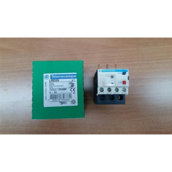 LRD35 TESYS OVERLOAD RELAY RELAY' THERMAL 30 38A TELEMECANIQUE