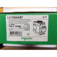 LC1D65AB7 Contactor 65A 24V 50/60 Hz AC3 440 V