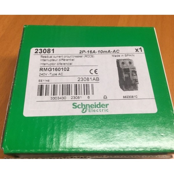 23081 RMG160102 CIRCUIT BREAKER, RCCB, 230V, 16A