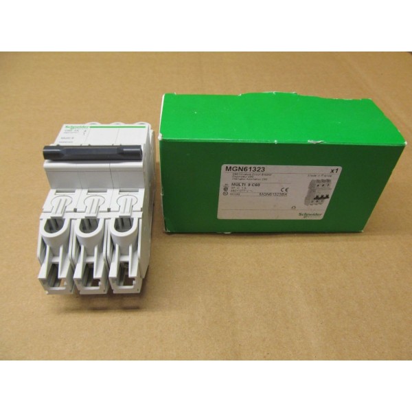 MGN61323 C60 MINIATURE CIRCUIT BREAKER 3P 1A 480Y/277