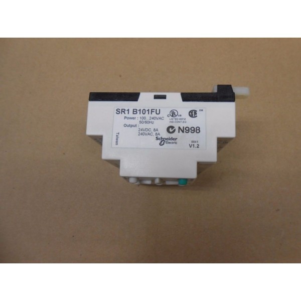 SR1-B101FU SR1B101FU RELAY TIMER 100-240VAC OUT24VDC/240AC8A