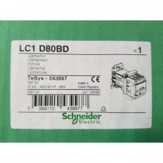 IEC Magnetic Contactors, Schneider Electric, LC1D80BD