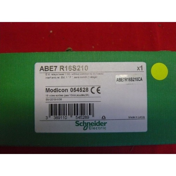 Telemecanique Schneider I/O Module ABE7-R16S210