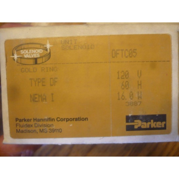 Gold Ring Solenoid Type DF