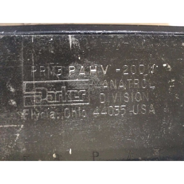 HYDRAULIC VALVE