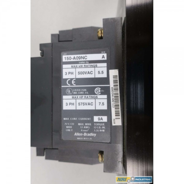SMART MOTOR CONTROLLER 150-A09NC SERIES A