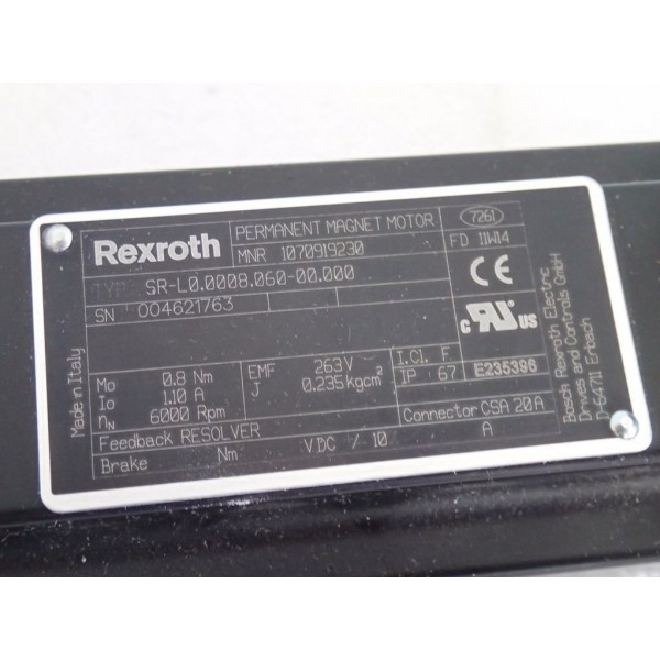 PERMANENT SERVO MOTOR
