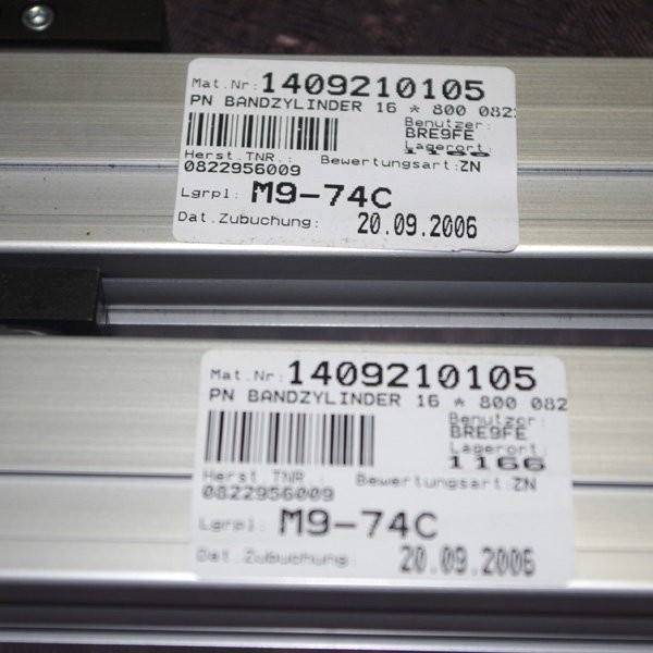PNEUMATICS RODLESS CYLINDER