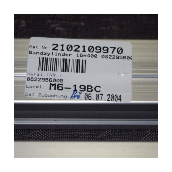 PNEUMATICS RODLESS CYLINDER