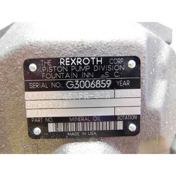 Hydraulic Variable Axial Piston Pump