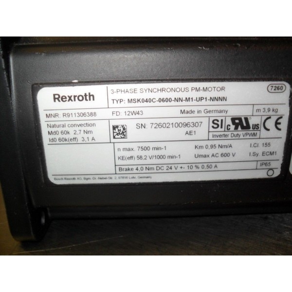 Permanent Magnet Servo Moto -R9113063883