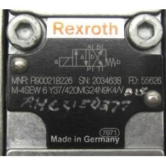 New Rexroth M-4SEW6Y37/420MG24N9K4/V Directional Poppet Valve R900218226