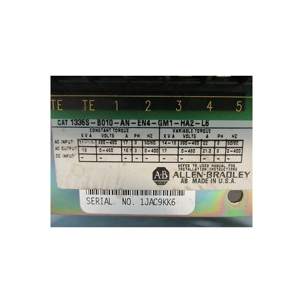 1336S-B010-AA-EN4-GM1-HA2 AC DRIVE ***NIB