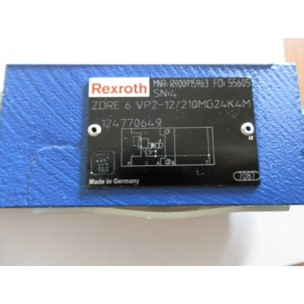 Proportional pressure reducing valve