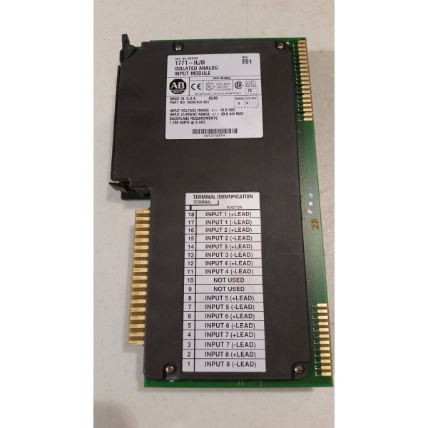 PLC-5 Analog Current/Volt Input