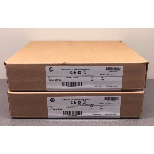 1756-OF6VI ALLEN BRADLEY CONTROLLOGIX ANALOG OUTPUT MODULE 2014,2013