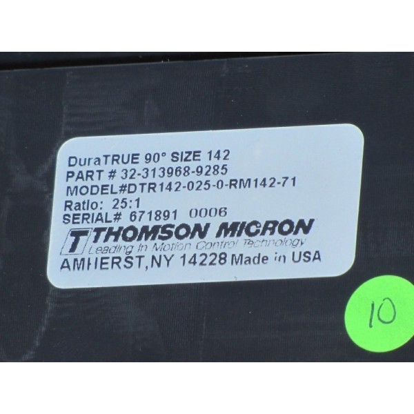 90deg GEAR REDUCER -NEW-