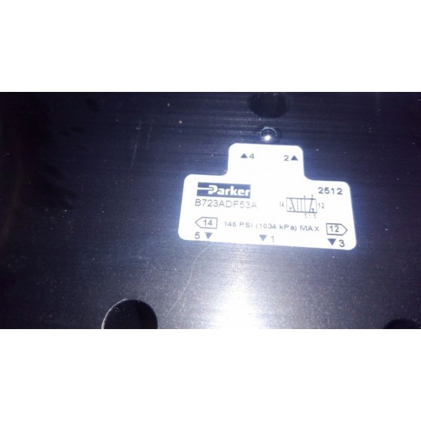 Pneumatic Directional Control Valve, 2 Pos, 5 Way, Double Sol.