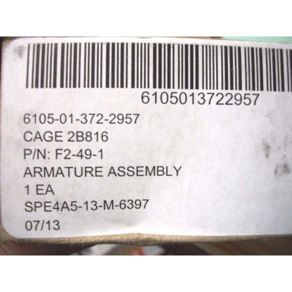 Armature Assembly