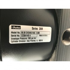 Pneumatic Cylinder 250 psi 6 Bore 2" Stroke"