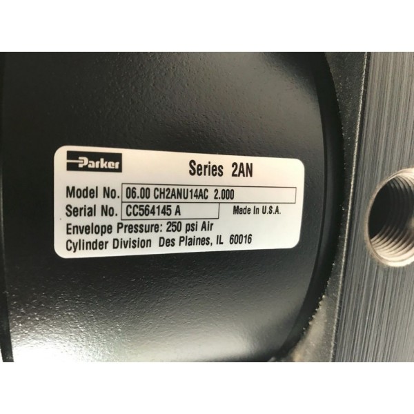 Pneumatic Cylinder 250 psi 6 Bore 2" Stroke"