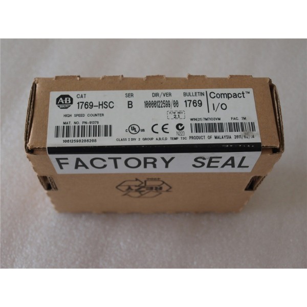 1769-HSC/B CompactLogix 2/4-Ch High Speed Counter FAST SHIP