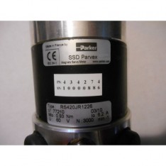 SS Parvex Servo Motor Type:RS420JR1226