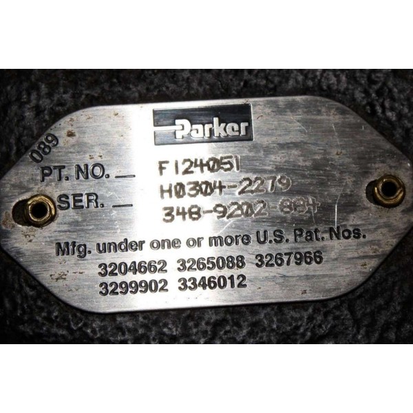 Commercial Hydr. Control Valve