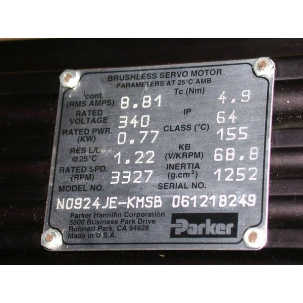 Brushless Servo Motor Compumotor
