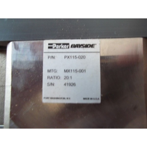 INLINE HELICAL PLANETARY GEARHEAD RATIO 20:1