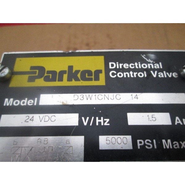 D3W1CNJC 14 Directional Control Valve Hydraulic