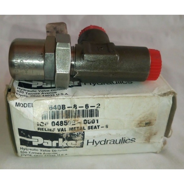 640B-8-6-2 Hydraulic Pressure Relief Valve Metal Seat - 6 850psi HF-06