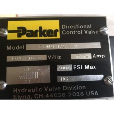D3W4KNYC1,PARKER D3W4KNYC1 14 HYDRAULIC DIRECTIONAL CONTROL VALVE