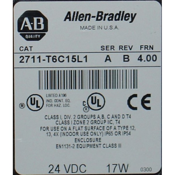 PV600 SER B FRN 4.46 2711T6C15L1 NIB
