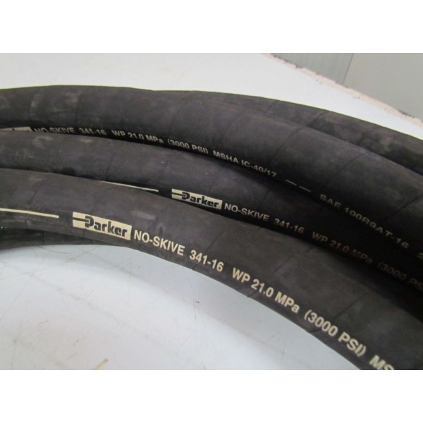 No-Skive 341-16 54'X1ID 3000 Psi High Pressure Hydraulic Hose"