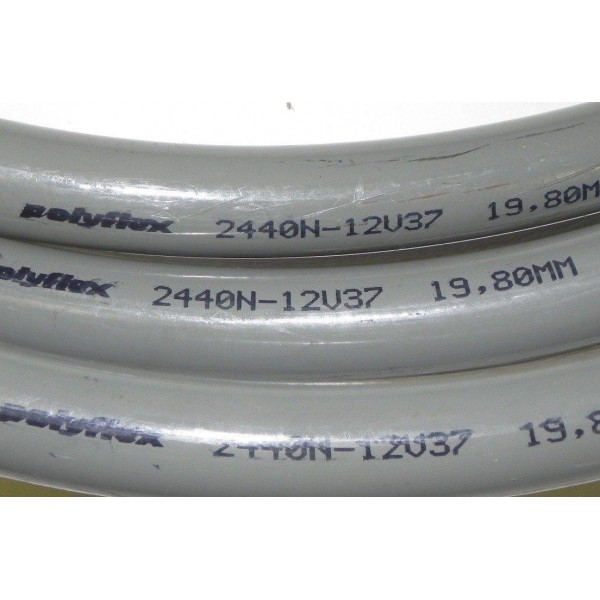2440N-12V37 POLYFLEX HOSE 14FT X 3/4 MALE FITTINGS 601LX-12-12C