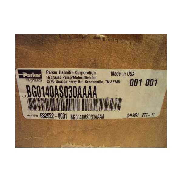 BG0140AS030AAAA Hydraulic Motor