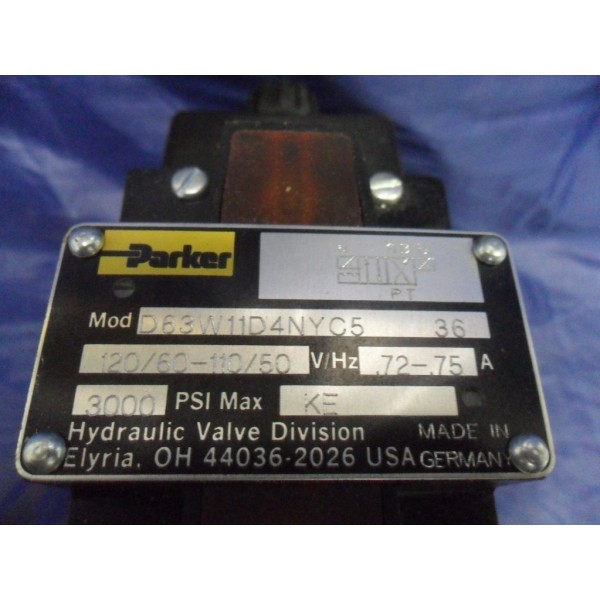 110/120 Volts 3000 PSI Hydraulic Valve