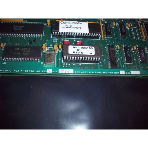 COMPUMOTOR CONTROL CARD