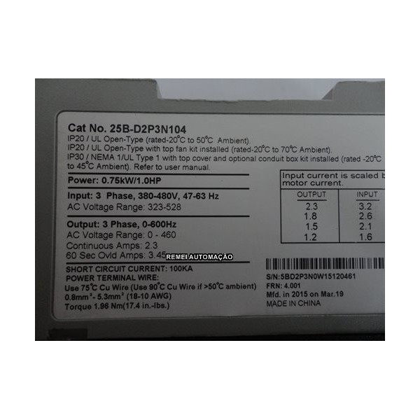 25B-D2P3N104 -FS-