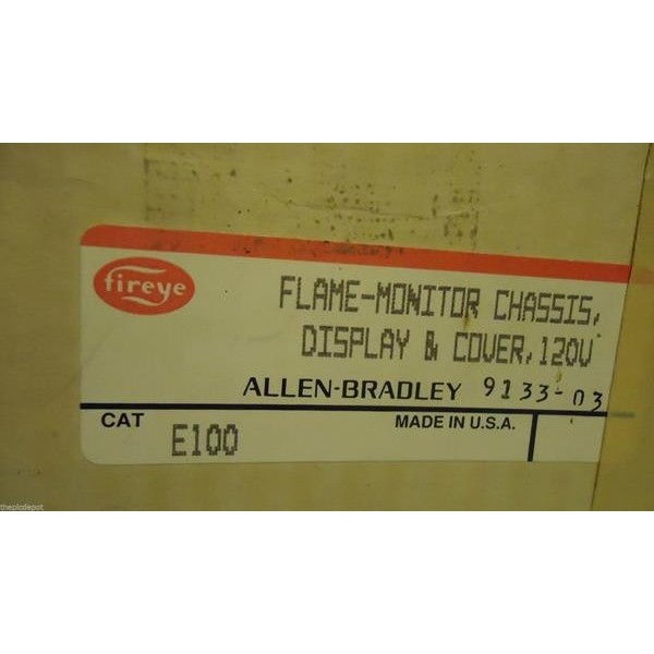 Flame-Monitor Burner Control E-100