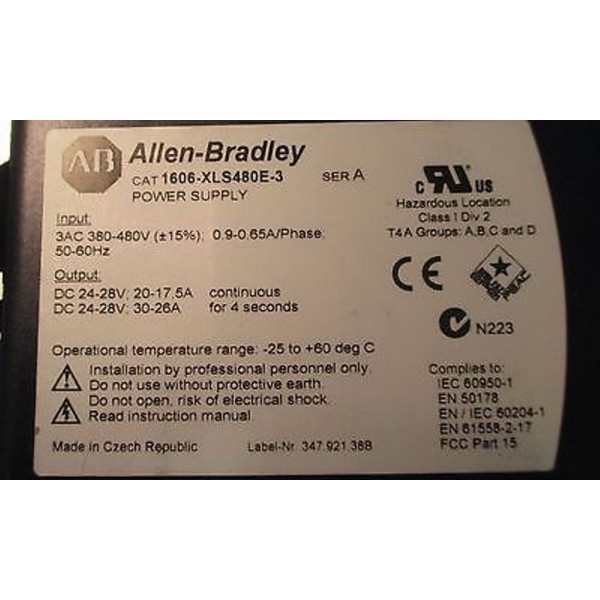 Allen Bradley(Brand New Current Factory Packaging)