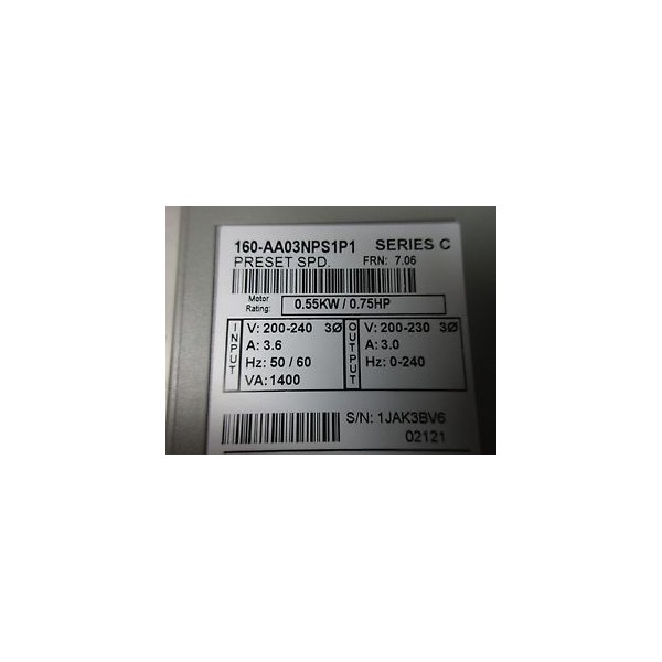 160-AA03NPS1P1 (Surplus New In factory packaging)