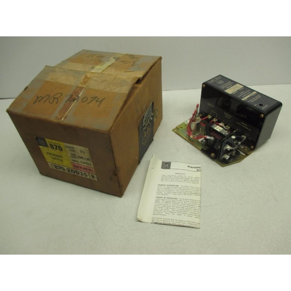 870-Z0D35 Proximity Switch