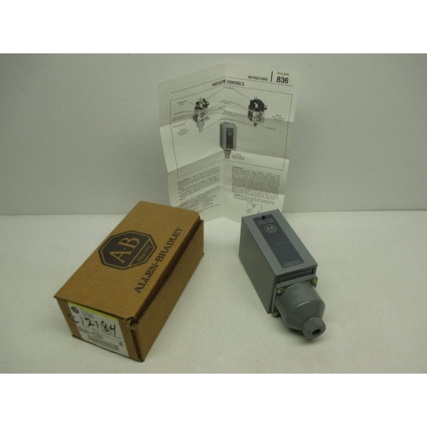 Allen Bradley 836-C3A 0.8-30 PSI NEMA 1 Pressure Control