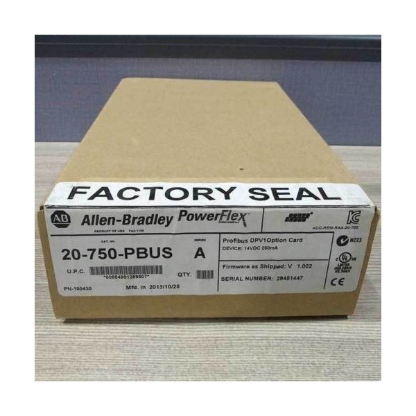 New in box AB Allen Bradley 20-750-PBUS 20750PBUS