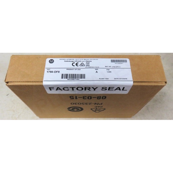 1756-OF8 Module Factory Seal **New**