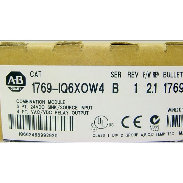 PLC Output Module 1769-IQ6XOW4 1769IQ6XOW4