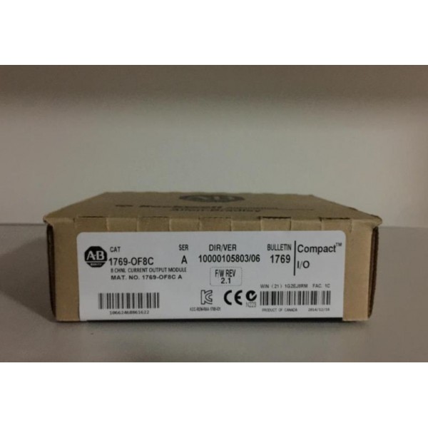 CompactLogix 8-Ch Analog Output Current Module